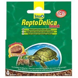 TETRA ReptoDelica Snack - Naturalna przekąska dla żółwi wodnych 4x12g