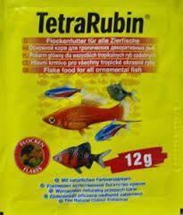 TETRA TetraRubin - Pokarm w płatkach z naturalnymi substancjami wzmacniającymi 10g/sasz.