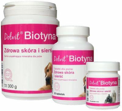 DOLFOS Biotyna - preparat mineralno - witaminowy dla psów (proszek) 1kg