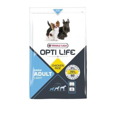 Versele Laga Opti Life Mini Adult Light - karma dla psów otyłych małych ras z kurczakiem 7,5 kg