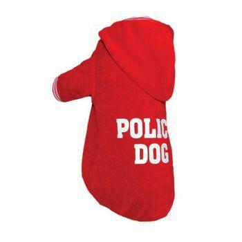 GF Bluza czerwona POLICE DOG B59/2
