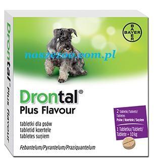Bayer Drontal Plus Flavour - tabletki na odrobaczenie psa