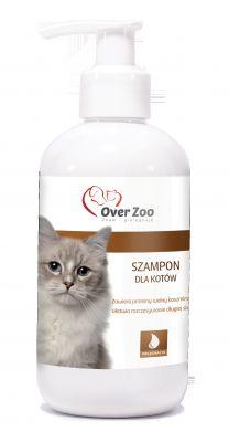 Over Zoo Szampon dla kotów idealny dla kotów krótko- i długowłosych 250 ml