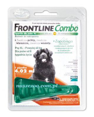 Frontline Combo XL dla psów powyżej 40 kg - 3 pipety