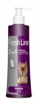 DL Fresh Line szampon z odżywką dla psów rasy York 220 ml