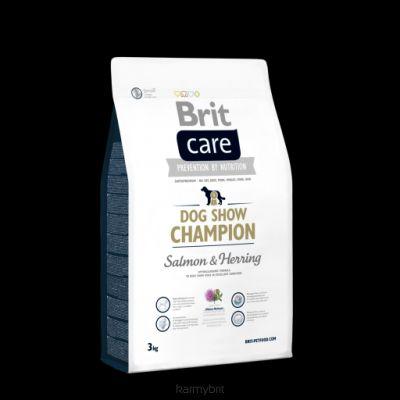 Brit Care Dog Show Champion - łosoś i śledź przeznaczona dla psów wystawowych 1 kg