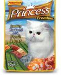 ProNature Princess Premium Cat saszetka kurczak, tuńczyk i krewetki 70g