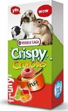 Versele Laga Crispy Crunchies Fruit - chrupiący przysmak z owocami dla królików i gryzoni 75g