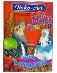 DAKO-ART Majka Fructo - Pełnowartościowy pokarm z owocami dla małych papug 500g