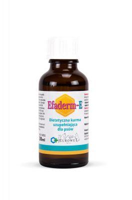 EUROWET Efaderm - E - preparat zawierający nienasycone kwasy tłuszczowe dla psów 30 ml