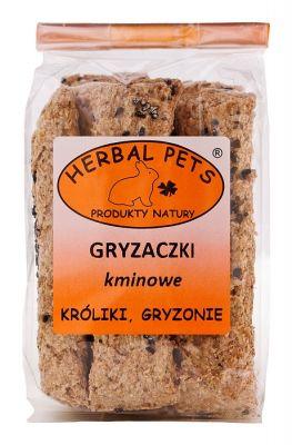 Herbal Pets Gryzaczki kminowe dla gryzoni i królików 160 g