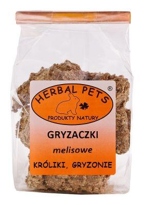 Herbal Pets Gryzaczki melisowe dla gryzoni i królików 140 g