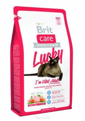 Brit Care Cat Lucky I\'m vital adult 7 kg