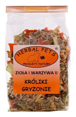 Herbal Pets Zioła i warzywa II dla gryzoni i królików 50 g