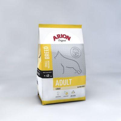 Arion Original Adult Small / Medium Light - bezglutenowa karma z kurczakiem i ryżem 12 kg