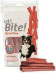 Brit Let\'s Bite Dog Bacon Stick 105g- Naturalne przysmaki dla psa tworzące ochrone przed kamieniem