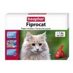 Beaphar Fiprocat- krople przeciw pchłom i kleszczom dla kota 3szt.