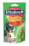 Vitakraft Drops Carrot 75g.- Dropsy dla królików o smaku marchewki
