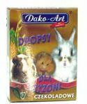 DAKO-ART Dropsy czekoladowe dla gryzoni 75g