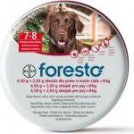 BAYER Foresto obroża przeciw pchłom i kleszczom dla psów powyżej 8kg wagi ciała
