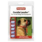 BEAPAHAR Gentle Leader S czerwona- Obroża uzdowa dla małych ras psów