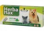 SELECTA Spot On Herba Max krople przeciwpchelne dla kotów i małych psów 5x1ml