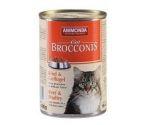 ANIMONDA Brocconis Cat smak: wołowina i drób 400g