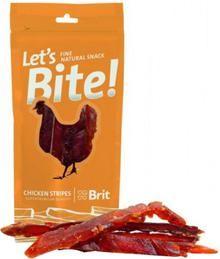 Brit Let\'s Bite Dog Chicken Stripes (paski z mięsa kurczaka) 30 g