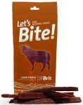 Brit Let\'s Bite Dog Lamb Stripes 30g - Naturalny przysmak dla psa o smaku jagnięciny