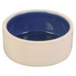 Trixie Miska ceramiczna kremowo-niebieska 2,1 L