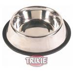 Trixie Miska ze stali nierdzewnej dla psa na gumie 0,45 L