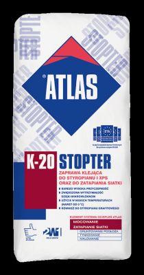 ATLAS STOPTER K-20 - 2w1 - zaprawa klejąca do styropianu i XPS oraz do zatapiania siatki