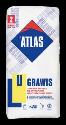 ATLAS GRAWIS U - 2w1 - zaprawa klejąca do styropianu oraz do zatapiania siatki