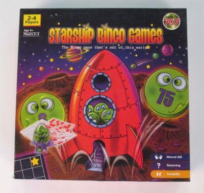 707-44 Emocjonująca Gra Gwiezdne Bingo - Loteryjka