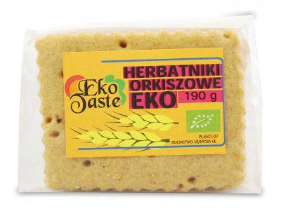 Herbatniki wegańskie orkiszowe Bio 190 g - Eko Taste (Tast)