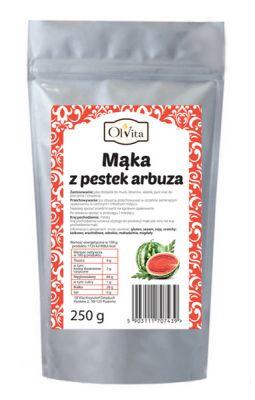 Mąka z pestek arbuza 250 g - Olvita