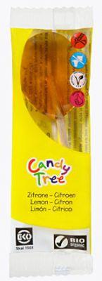 Lizaki o smaku cytrynowym Bezglutenowe Bio 13 g - Candy Tree