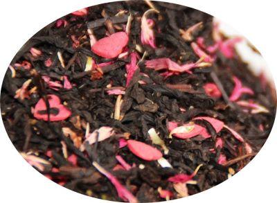 I LOVE YOU - herbata czarna (50 g) cukrowe serduszka, granat