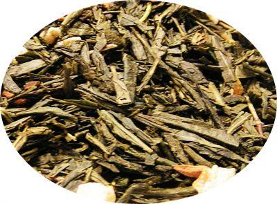 SENCHA MAGICZNY CZAS ~ herbata zielona POMARAŃCZOWO - CYNAMONOWA (50 g)