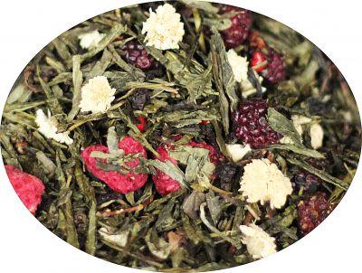 PIEŚŃ SMOKA sencha (50 g) herbata zielona - oolong, pai mu tan, maliny, jeżyny