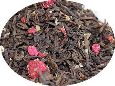 MALINOWY pu-erh - herbata czerwona MALINOWA (50 g)