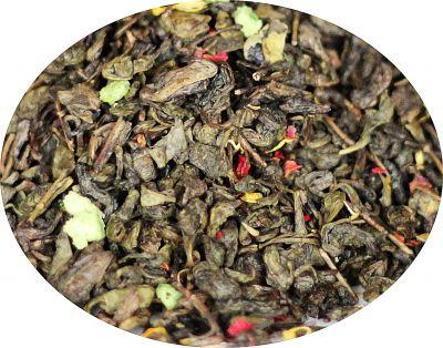 SEN MERLINA gunpowder - herbata zielona (cytryna, papaja, słonecznik, kwiat granatu)