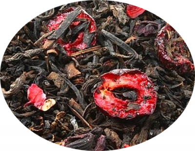 WIŚNIE Z RUMEM pu-erh - herbata czerwona (50 g)