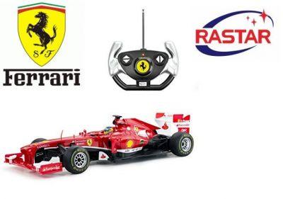 Duży Licencjonowany Zdalnie Sterowany Bolid Ferrari F1 (1:12) + Bezprzewodowy Pilot.
