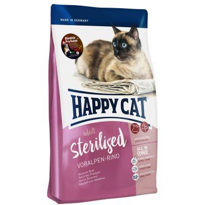 Happy Cat Sterilised Wołowina Alpejska 1,4kg