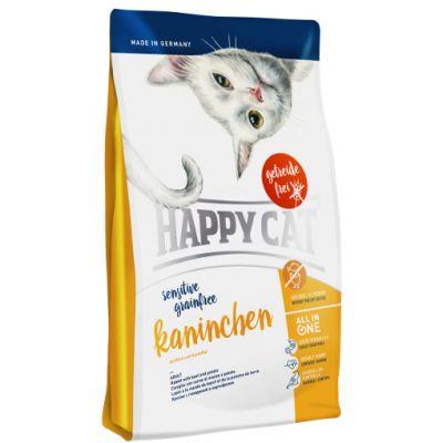 Happy Cat Królik Sensitive bez zbóż 4Kg