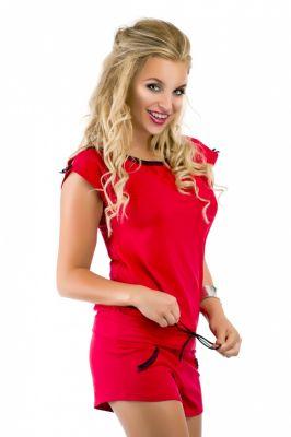 Piżama Komplet Model Jamaica Red - Kalimo