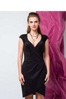 Sukienka Elegancka sukienka idealna dla modnych kobiet GR1273 Black - GrandUA