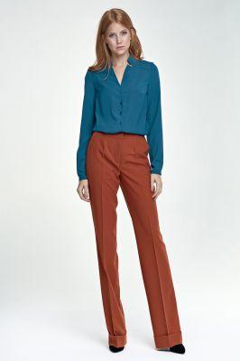 Spodnie z mankietem SD26 rudy - Nife