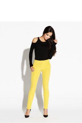 Spodnie Damska Model Tinny Yellow/Limonka - Dursi
